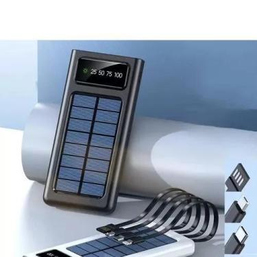 Imagem de Power Bank  Solar 20000mh Placa Lanterna - IT-Blue