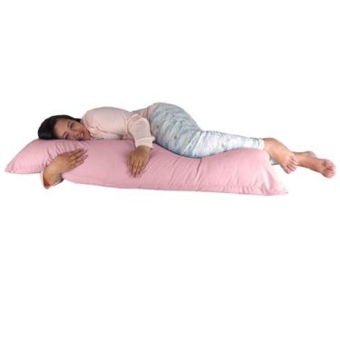 Imagem de Fronha para Travesseiro de Corpo Xuxão 140x50 - HAPPY LINE, Rosa