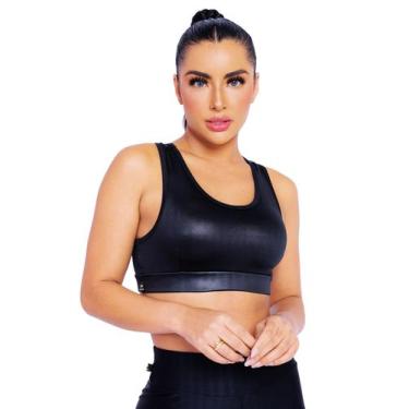 Imagem de Top Essencial Fitness Nadador em Cirre Conforto Total - WOLFOX, Preto,