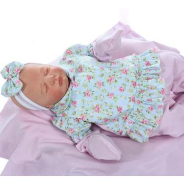 Imagem de Saída De Maternidade Bela 4 Peças - Menina - Lalu enxovais, Rosa