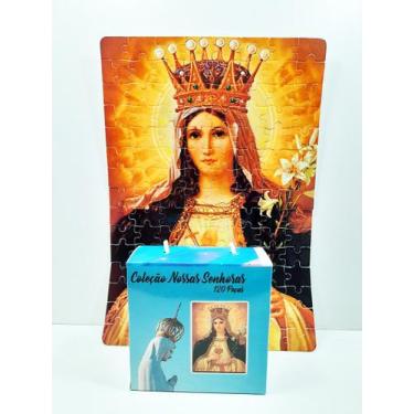 Imagem de Quebra cabeça Nossa Senhora 120 peças - Reidopendrive