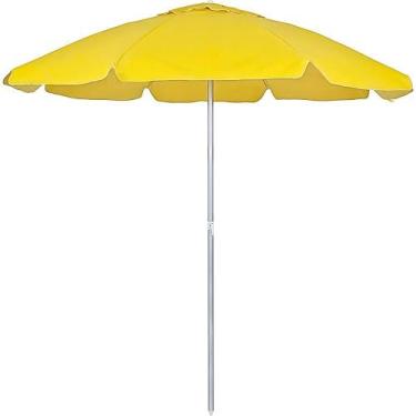 Imagem de Guarda Sol em Bagum e Alumínio 2 Metros Amarelo BEL - BELFIX