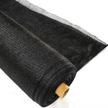 Imagem de Tela Sombrite Raschel 80% 4x26m Preta Para Proteção e Sombreamento de 