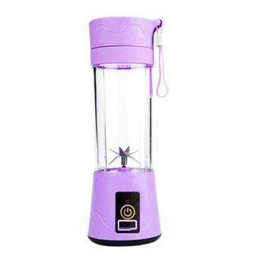Imagem de Liquidificador Mini Portátil Bateria Squeeze Roxo - DRAIK