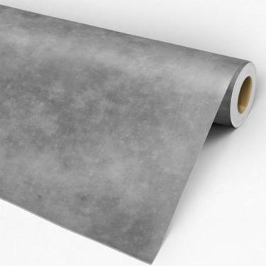 Imagem de Papel de Parede Cimento Queimado Todos Ambientes 1,5m - DEKAL DECOR