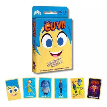 Imagem de Jogo De Cartas Eu Vi! Divertida Mente 2 Disney - Copag