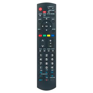 Imagem de Econtrolly Controle remoto de substituição N2QAYB000114 adequado para Panasonic TV TX-D32LS81F TX-D32LT84F TX-D37LQ81F TX-D37LT84F TX-37LZD85F TX-D26LQ81F TX-D32LF82F TX-D32LN82F 3F
