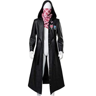 Imagem de Grand Duke Jogo Assassino Cosplay Fantasia Adulto Masculino Casaco de Couro com Capuz Conjunto Completo Fantasia de Halloween (Masculino G, Tamanho)