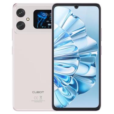 Imagem de Cubot A20, Smartphone Android 14, 4GB RAM, 128GB, Câmera 48MP, Tela Grande (Rosa)