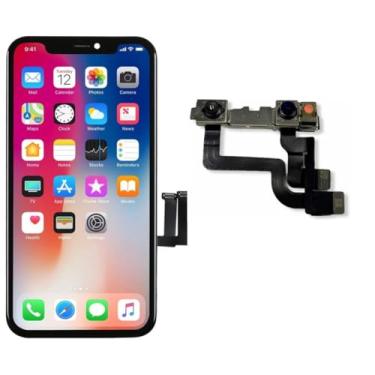 Imagem de Tela Display Lcd Touch Para iPhone XR Flex Câmera Frontal