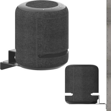 Imagem de Alloery Suporte de alto-falante montado na parede compatível com Echo Studio e todos os alto-falantes de tamanho adequado, como Sonos Era 100, Homepod e TREBLAB HD-360