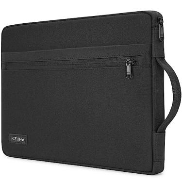 Imagem de KIZUNA Capa para tablet para laptop de 10 polegadas resistente à água capa de computador bolsa de mão para iPad Pro/10.2 iPad/10.9 iPad/10.9" Samsung Galaxy Tab/10.5" Surface Go 3/10.1" Lenovo Smart,preto