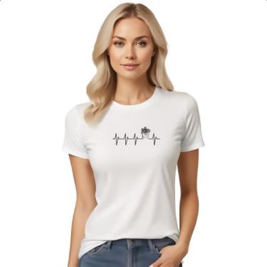 Imagem de Camiseta Baby Look Batimento cardiaco por Batatinha - Alearts, G