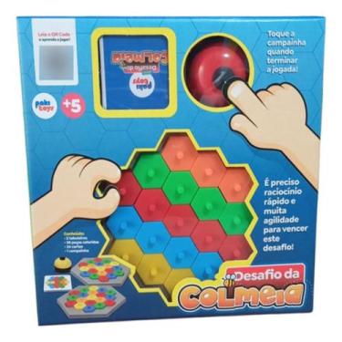 Imagem de Brinquedo Jogo Desafio Da Colmeia Educativo - Paki Toys