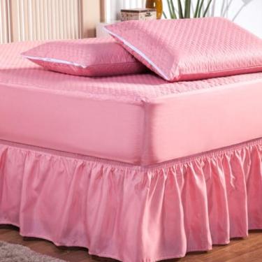 Imagem de Kit Capa Protetora Impermeável Queen Size + 2 Capas Impermeável para T