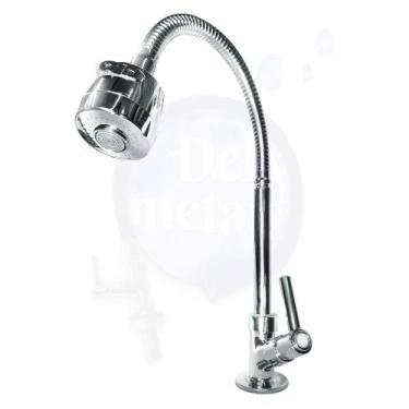 Imagem de Torneira Gourmet Para Pia Cozinha Mesa Bancada CasaGrande Mundial 2 Ja