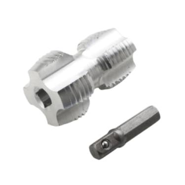 Imagem de WeiLaiKeQi Ferramentas de encanamento de encanamento de tubo de água de PVC 4 pontos e 6 pontos Acessório Ferramentas para fabricantes de fios para perfuração, Alumínio