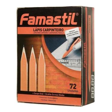 Imagem de Lápis Carpinteiro / Marceneiro Marcação Fasmatil - FAMASTIL