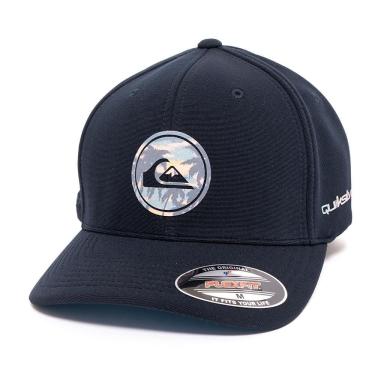 Imagem de Boné Quiksilver Aba Curva Gradient Round Tropicamo WT25 Navy