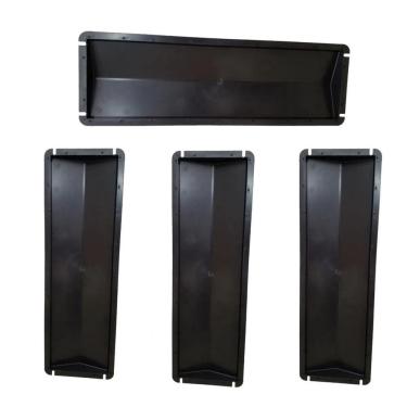 Imagem de Forma Plastica Pingadeira Capa De Muro 60X19X05Cm 4 Unidades