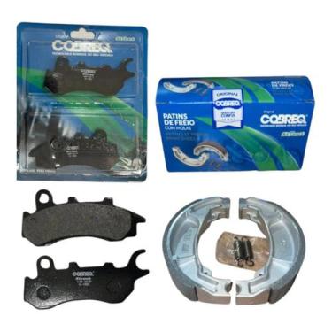 Imagem de Kit Pastilha + Lona Freio Pcx 150 S/abs Ano: 2019/2020 - COBREQ