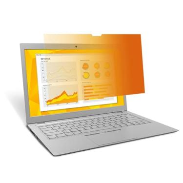 Imagem de 3M Filtro de privacidade dourado para Apple MacBook Pro 16 2021 com anexo flip compatível 16:10 (GFNAP011)