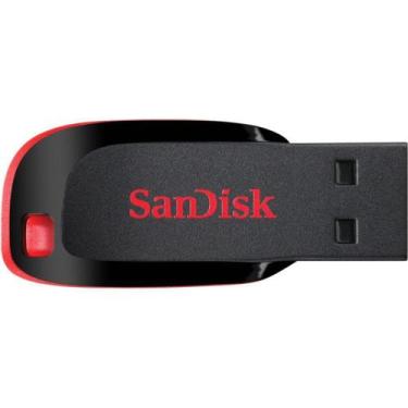 Imagem de Pen Drive 32GB Cruzer Blade Sandisk USB 2.0, Preto -  SDCZ50-032G-B35,