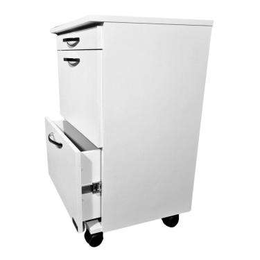 Imagem de Todo em Mdf - Gaveteiro Odonto 2 Gavetões Novo