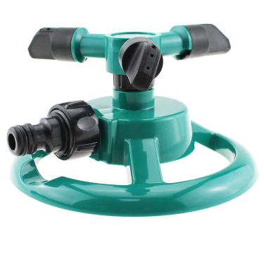 Imagem de MTQY Aspersor de plástico ABS giratório grande de 360 graus para jardim vegetal, irrigação forte e uniforme de 60 a 90 metros de diâmetro