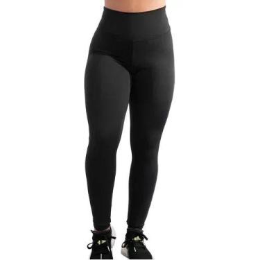 Imagem de Combo 2 Calça Legging Peluciada Cintura Alta - Bella fitness, Preto, C