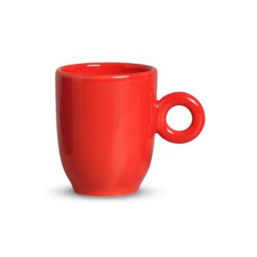 Imagem de Caneca Bojuda Colors 230mL - Cerâmica Regina, Vermelho
