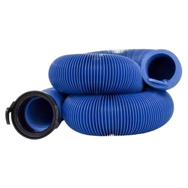 Imagem de Valterra D04-0121 Drenagem rápida a granel padrão azul com adaptador de mangueira reta, (apenas 1 extremidade de encaixe)