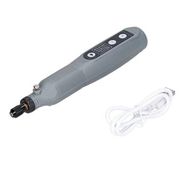Imagem de 202 Mini Grinder Conjunto de Perfuração Ferramentas Elétricas Cinza Portátil Carregamento USB Com Limpeza de Luz Corte DC3.7V Para Gravar Polimento