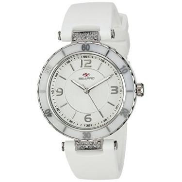 Imagem de Seapro Relógio feminino SP6410 sedutor mostrador analógico de quartzo suíço branco