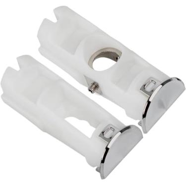 Imagem de DA61-07540A versão atualizada para maçaneta de geladeira Samsung suporte alça de freezer Samsung kit de substituição de maçaneta de porta do freezer PS4145181 AP5578979 3160453 DA67-02787A 6009-001526 A-Counter branco