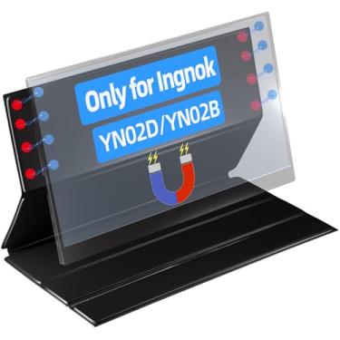 Imagem de Ingnok Suporte de capa de monitor portátil – Aplicável à capa inteligente YN02D/YN02B com design ultrafino e ultraleve, acessório magnético para proteção aprimorada
