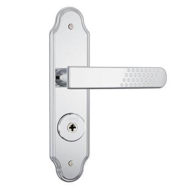 Imagem de Fechadura 1803/21 Tetra Externa com Acabamento Cromado e Espelho de Aç