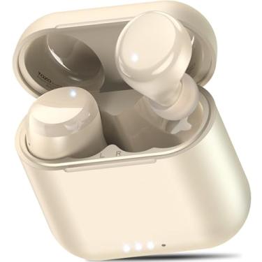 Imagem de TOZO T6 True Wireless Earbuds Fones de ouvido Bluetooth com controle de toque e estojo de carregamento sem fio Fones de ouvido estéreo intra-auriculares com microfone integrado IPX8