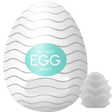 Imagem de Ovo Mastubador Penis Wavy Egg Estimulo Sexshop Flexi