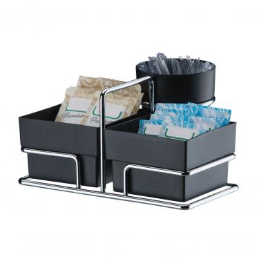 Imagem de Organizador Sachês De Açúcar Mexedor Preto Future 1156pt