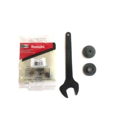 Imagem de Kit Flange Chave Fixa Serra Mármore + Carvão Cb303 Makita