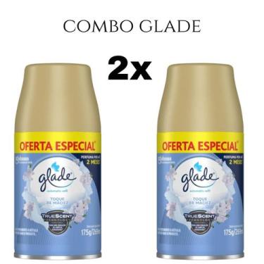 Imagem de Combo Odorizador de Ambiente Glade Refil Automatic 269ml, Azul