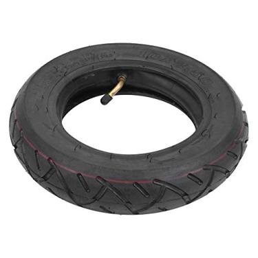 Imagem de Pneus de scooter elétrica de 10 polegadas e tubos internos definir padrão anti -derrapagem durável de borracha de alta qualidade para peças de reposição de scooters elétricas de