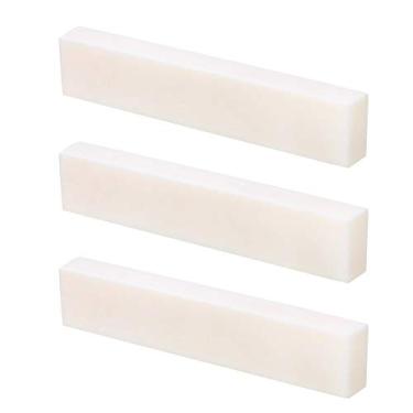 Imagem de Osso de búfalo grcfumo, travesseiro em branco de búfalo búfalo, travesseiro de porca de búfalo em branco leve para o travesseiro de barbante de porca para guitarra e baixo (3 pack)