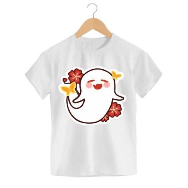 Imagem de Camiseta Infantil Tao Gost Game Ghost Desenho Anime - Retha Estilos, P