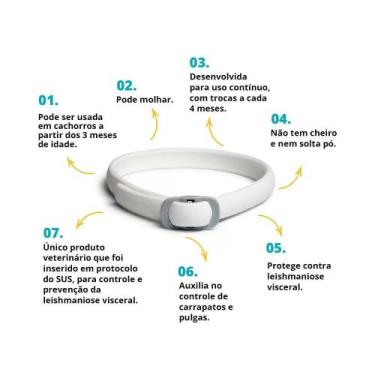 Imagem de Coleira Antiparasitas Scalibor Msd Médio