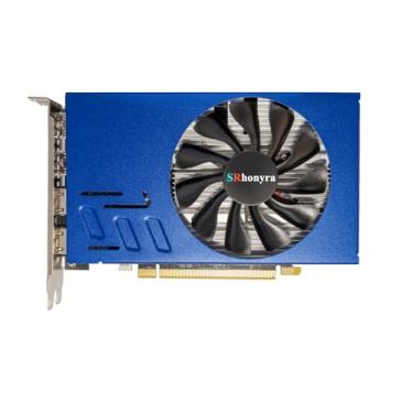 Imagem de SRhonyra RX 580 4GB 6×HDMI 1.4a Placa Gráfica GDDR5 Vários Monitores GPU 256 Bit PCIe 3.0 × 16, Suporta Saídas de Áudio DirectX 12, OpenGL 4.5 e HDCP 6CH