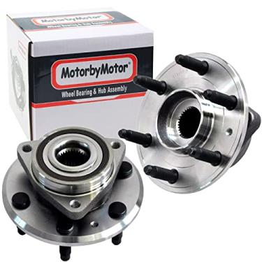 Imagem de Conjunto de cubo de rolamento de roda dianteira/traseira (2 peças) para Buick Enclave, 2009-2017 Chevrolet Traverse, 2007-2016 GMC Acadia, 2017 GMC Acadia Limited, 2007-2010 Saturn Outlook Hub Bearing 6 Lug-513277