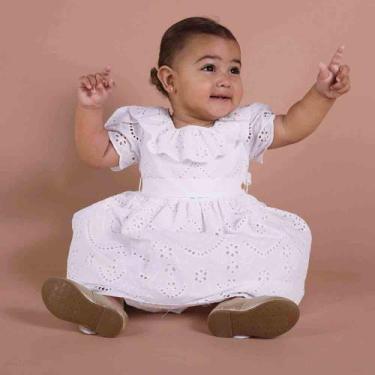 Imagem de Vestido Bebê Laise Verano - Perfeito para Batizado e Casamento - Laure