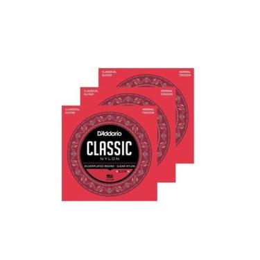 Imagem de Kit 3 UND Encordoamento Para Violão D'addario EJ27N